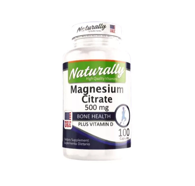 Magnesium citrate 100 tabletas Naturally