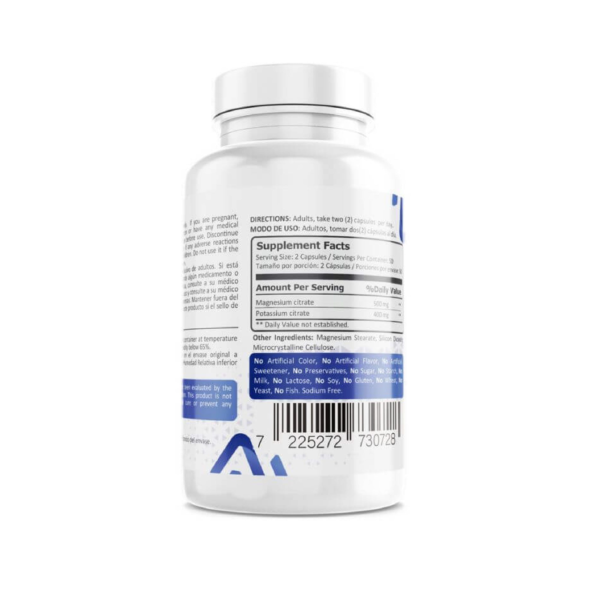 Citrates Magnesio y Potasio 100 Capsulas Magpro MG