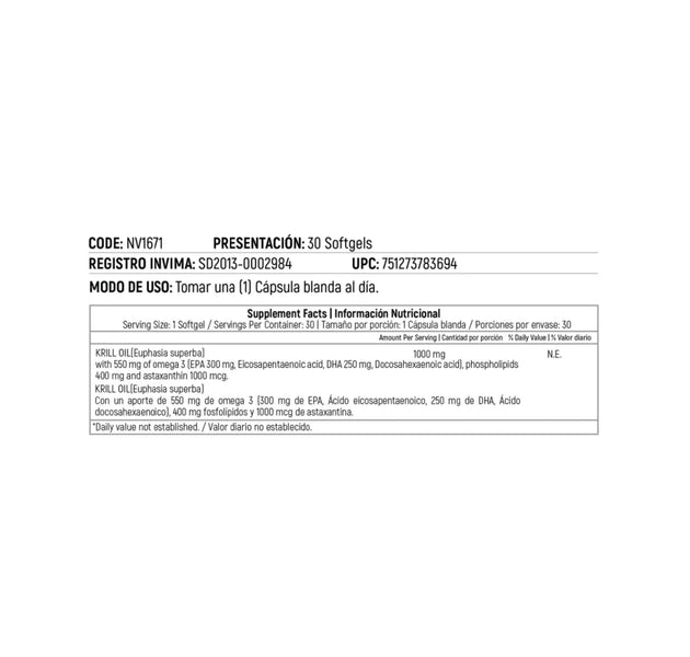 Mega Red 30 Capsulas Nutrivita