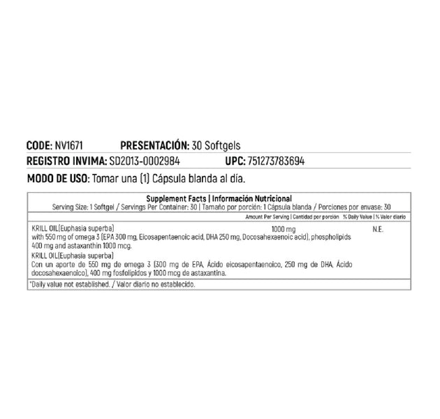 Mega Red 30 Capsulas Nutrivita