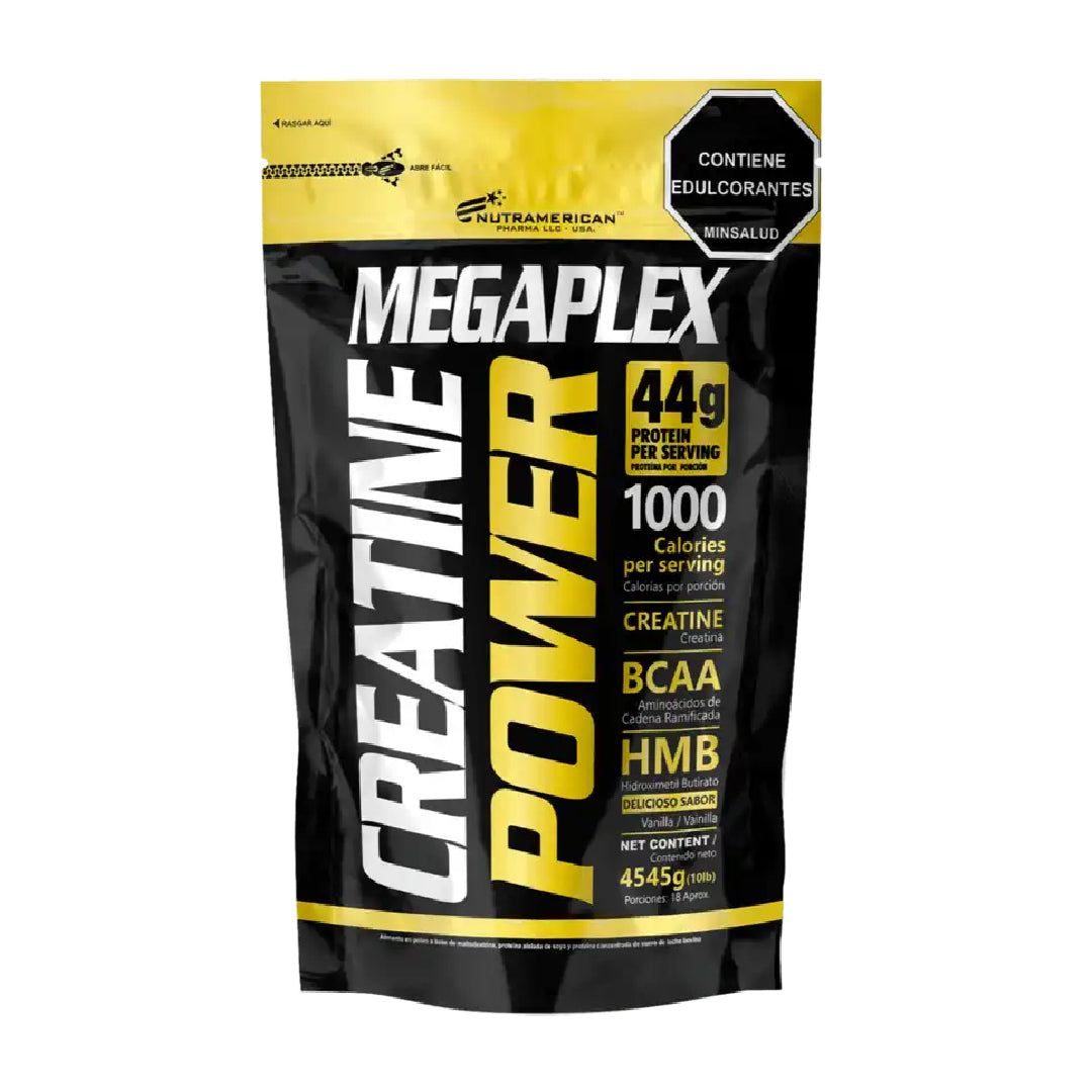 Proteína Megaplex Creatine Power 10 Libras Nutramerican Pharma