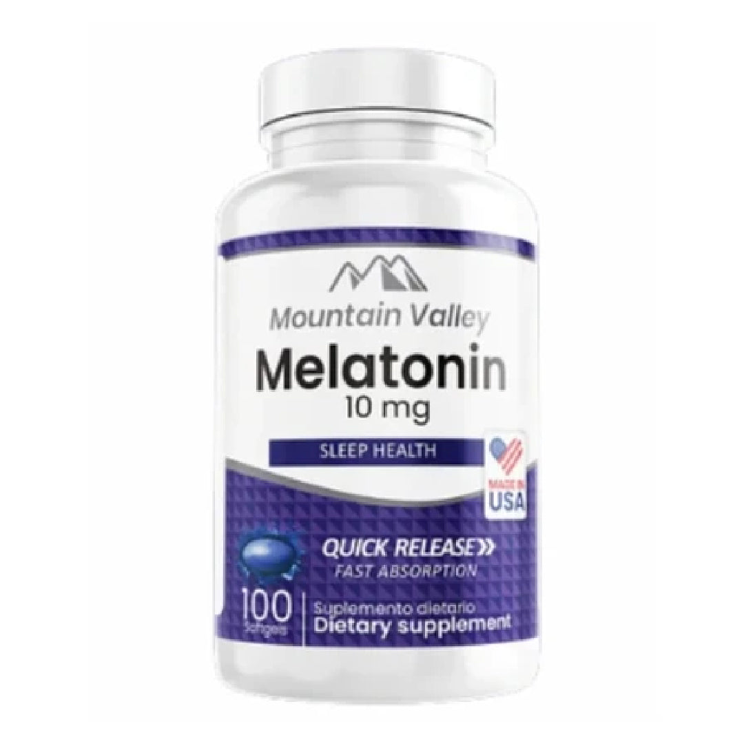 Melatonin 100 Cápsulas Mountain Valley