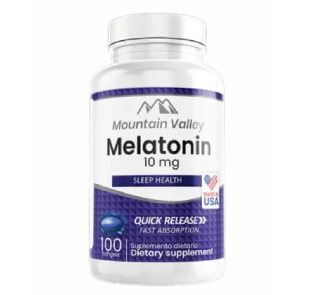 Melatonin 100 Cápsulas Mountain Valley