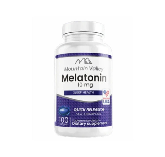 Melatonin 100 Cápsulas Mountain Valley