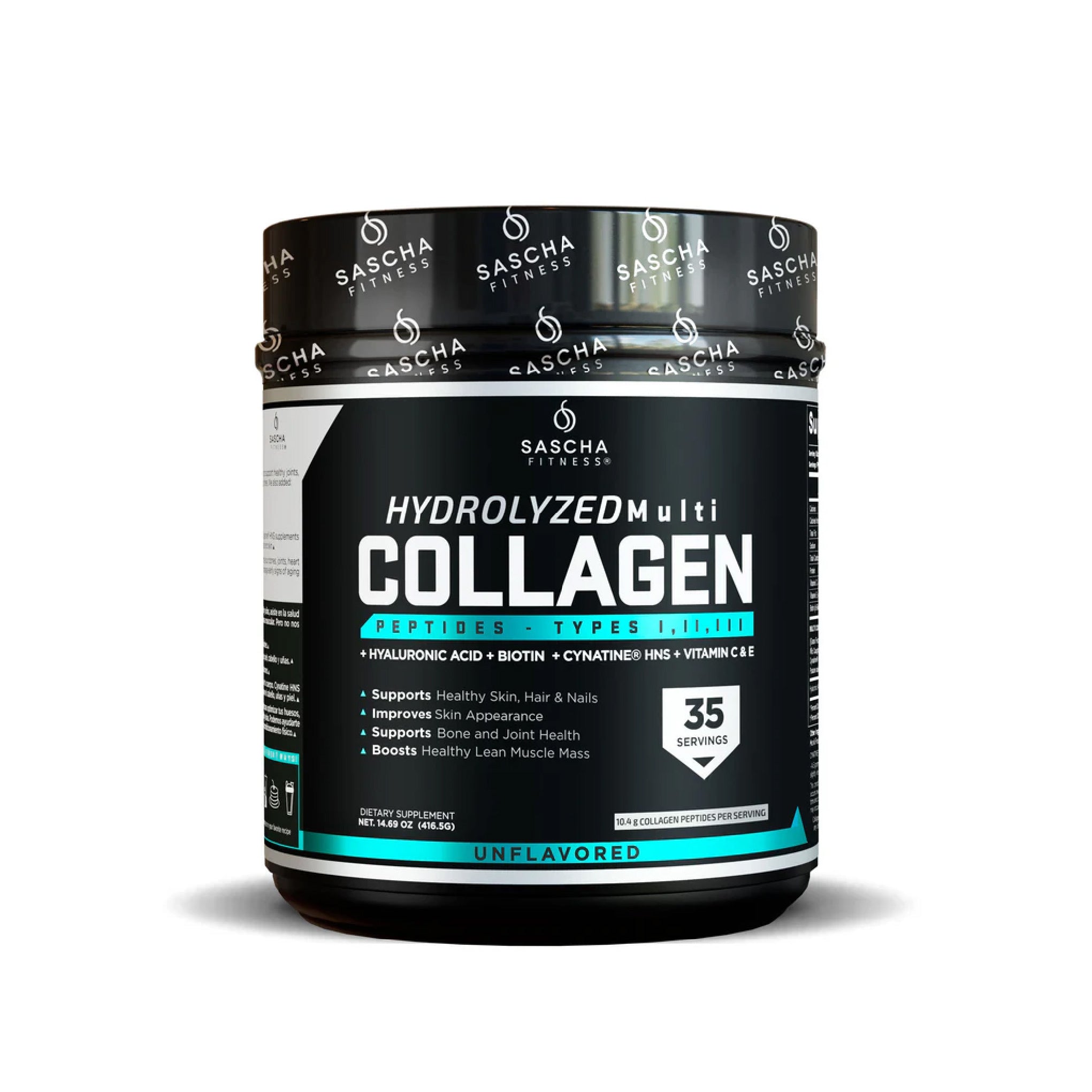 Colágeno Multi Hidrolizado 35 servicios Sascha Fitness