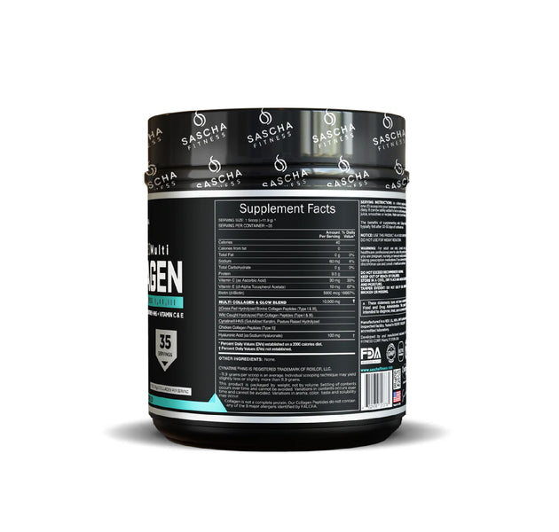 Colágeno Multi Hidrolizado 35 servicios Sascha Fitness