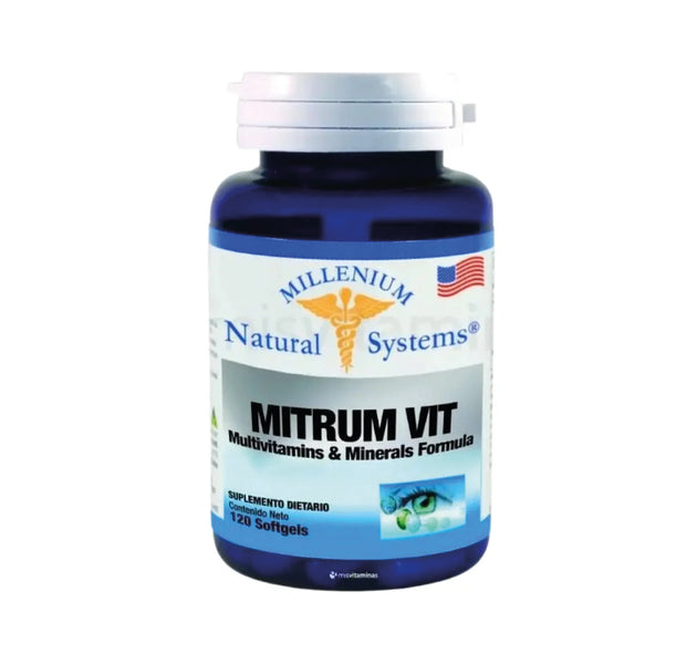 Mitrum Vit 120 Capsulas Natural Systems