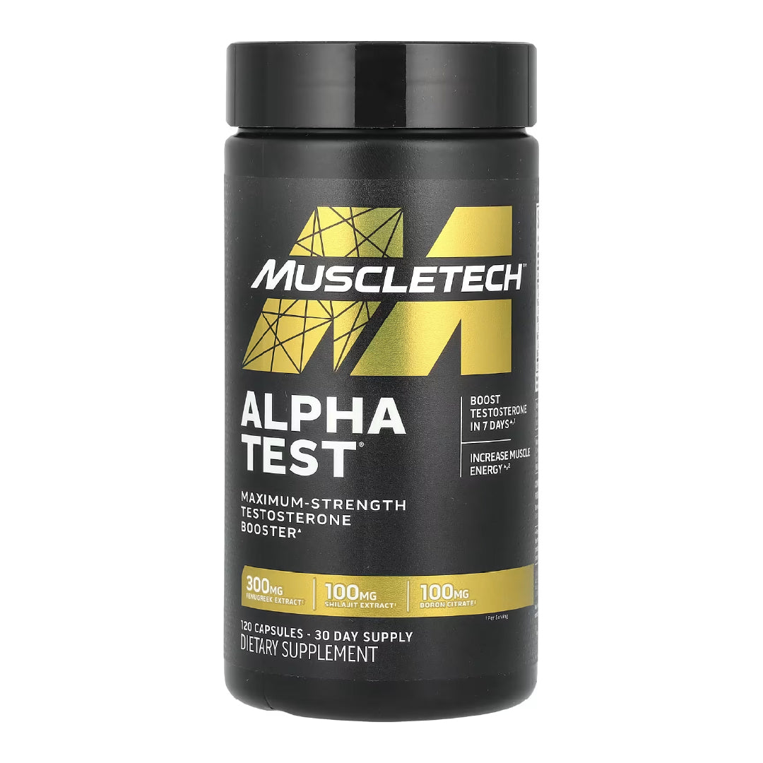 Alpha Test 120 capsulas Muscletech
