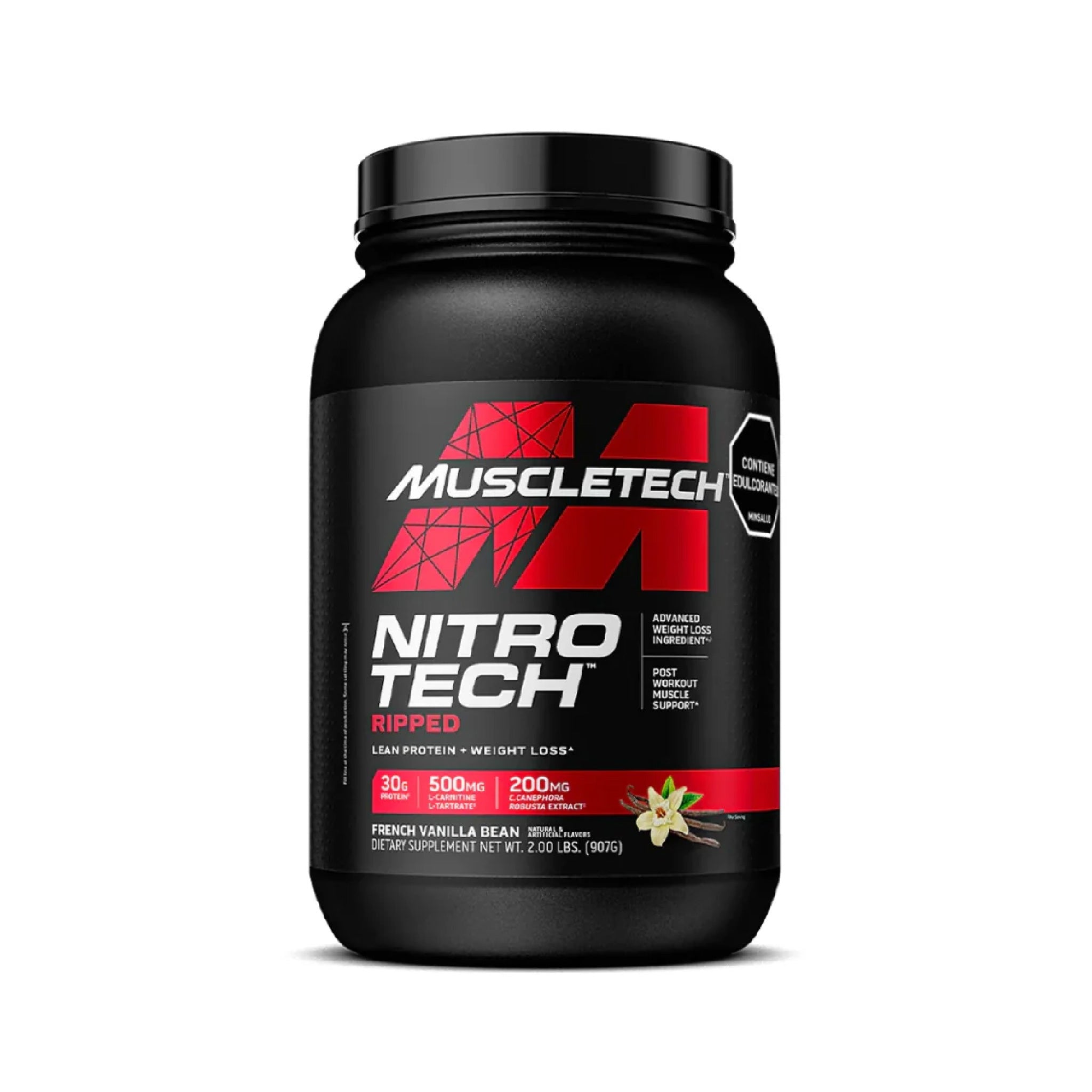 Proteína Nitro Tech Ripped 2 Libras Muscletech