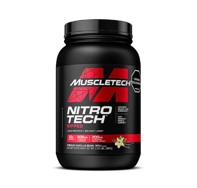 Proteína Nitro Tech Ripped 2 Libras Muscletech