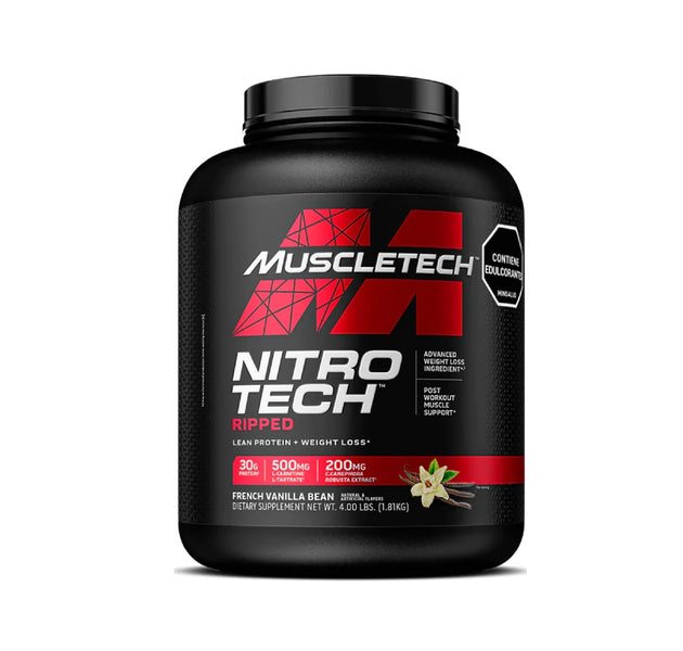 Proteína Nitro Tech Ripped 4 Libras Muscletech