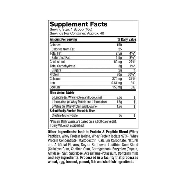 Proteína Nitro Tech Whey Protein 4 Libras Muscletech