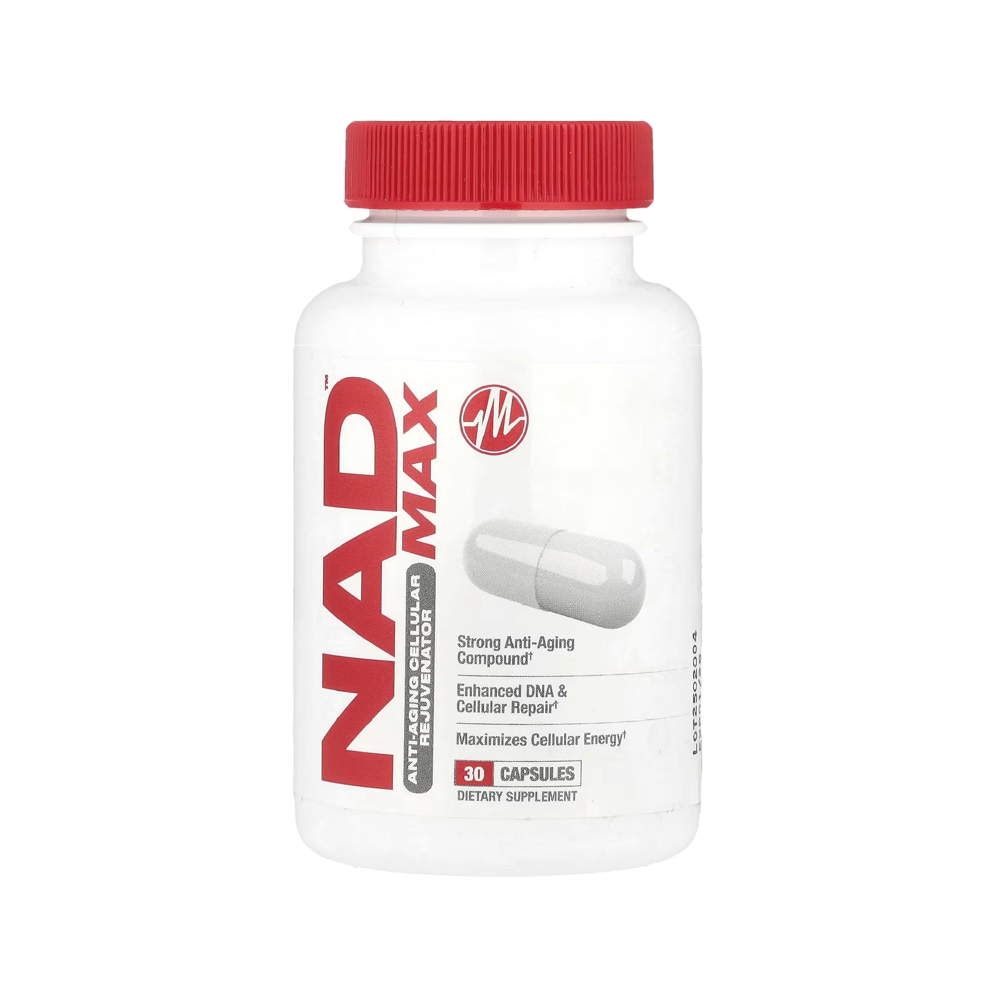 Nad max + 30 Capsulas Metabolic Nutrition
