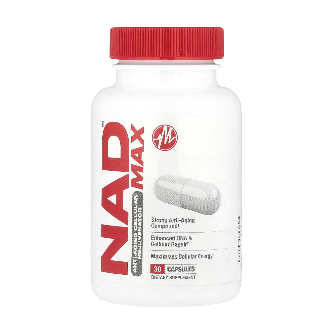 Nad max + 30 Capsulas Metabolic Nutrition