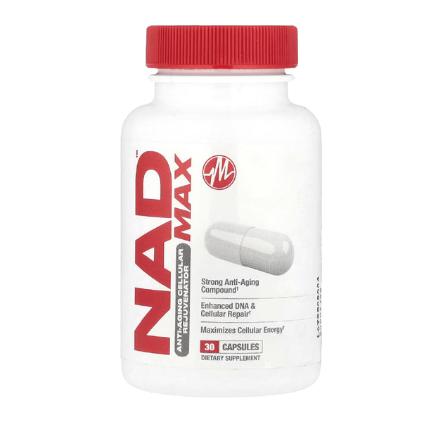 Nad max + 30 Capsulas Metabolic Nutrition