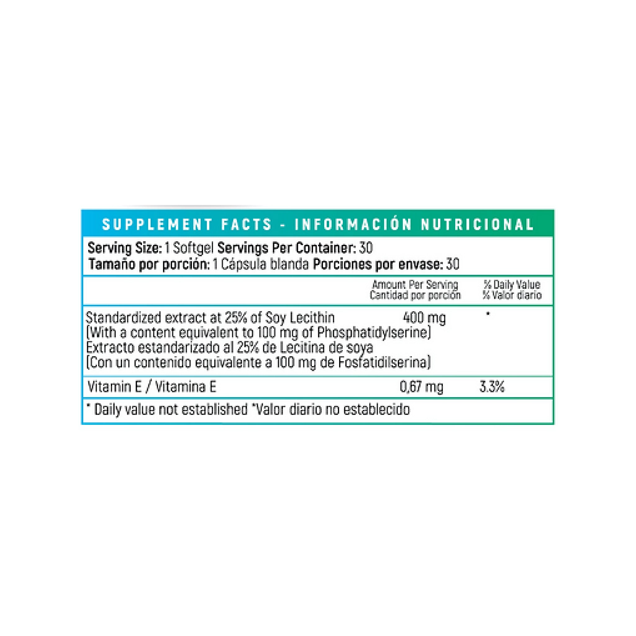 NeuroSerine Elite 30 capsulas Nutrivita