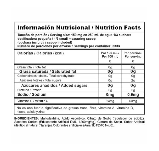 Nutra C 500G Nutramerican Pharma