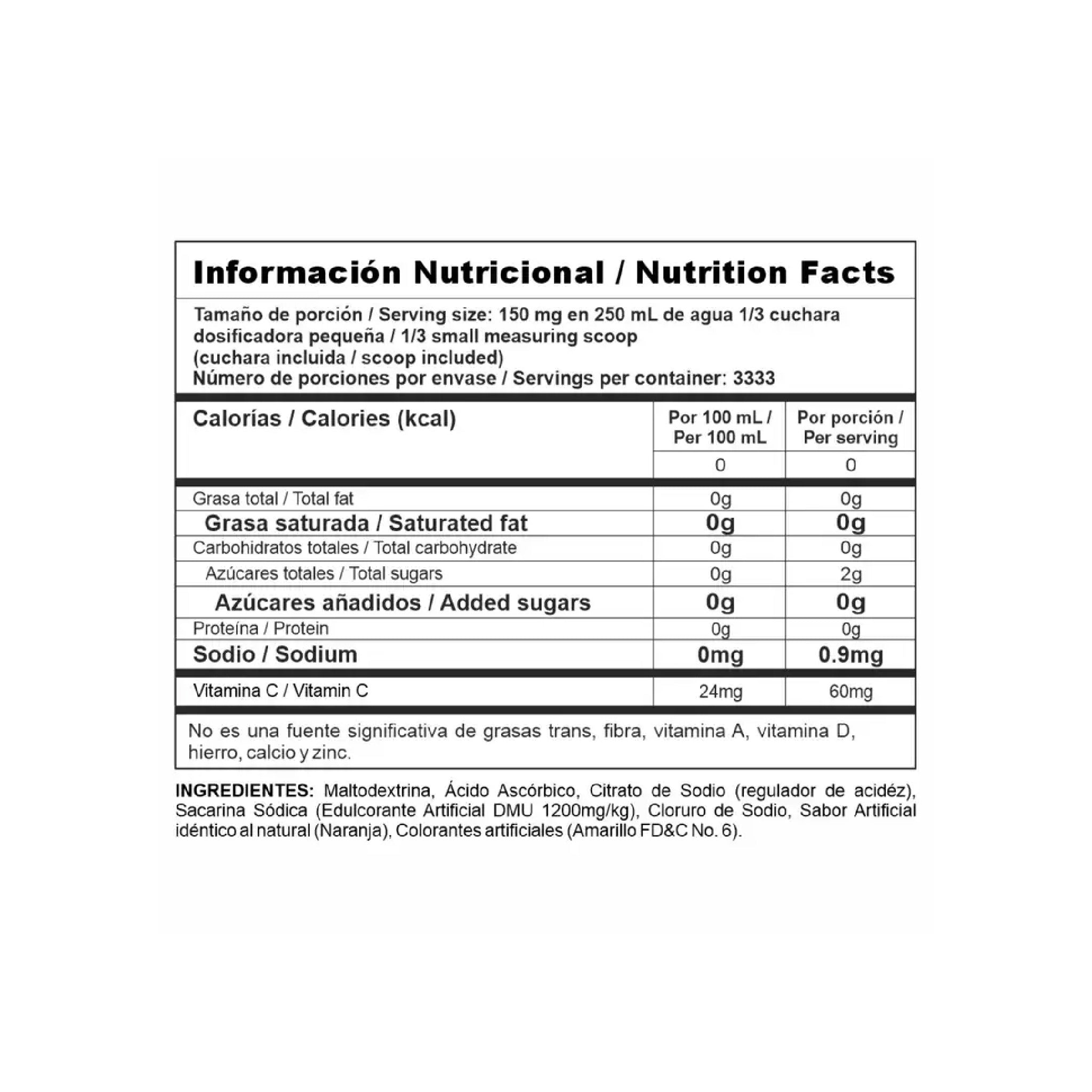 Nutra C 500G Nutramerican Pharma
