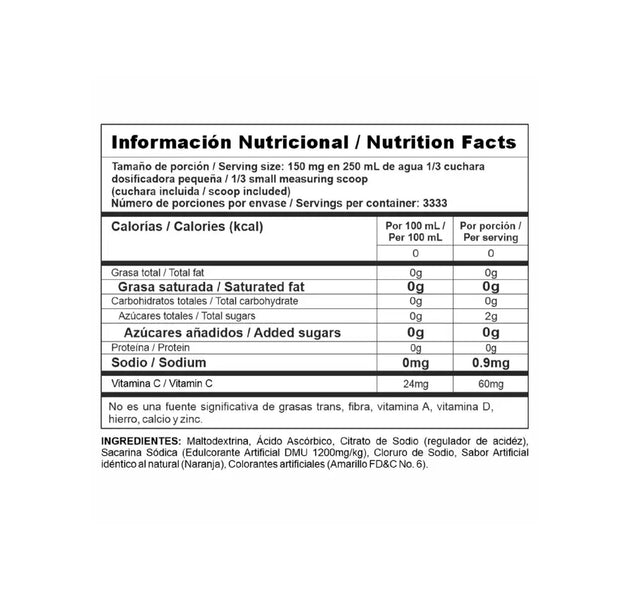 Nutra C 500G Nutramerican Pharma