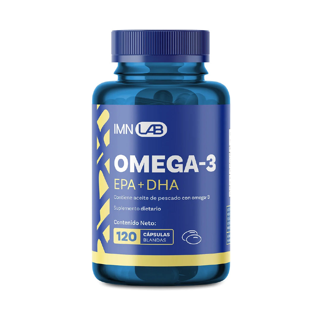 Omega-3 EPA+DHA - 120 Capsulas de IMN