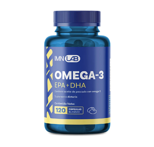 Omega-3 EPA+DHA - 120 Capsulas de IMN