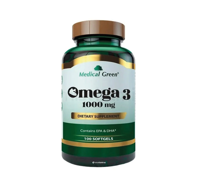 Omega 3 1000 mg 100 Capsulas Medical Green
