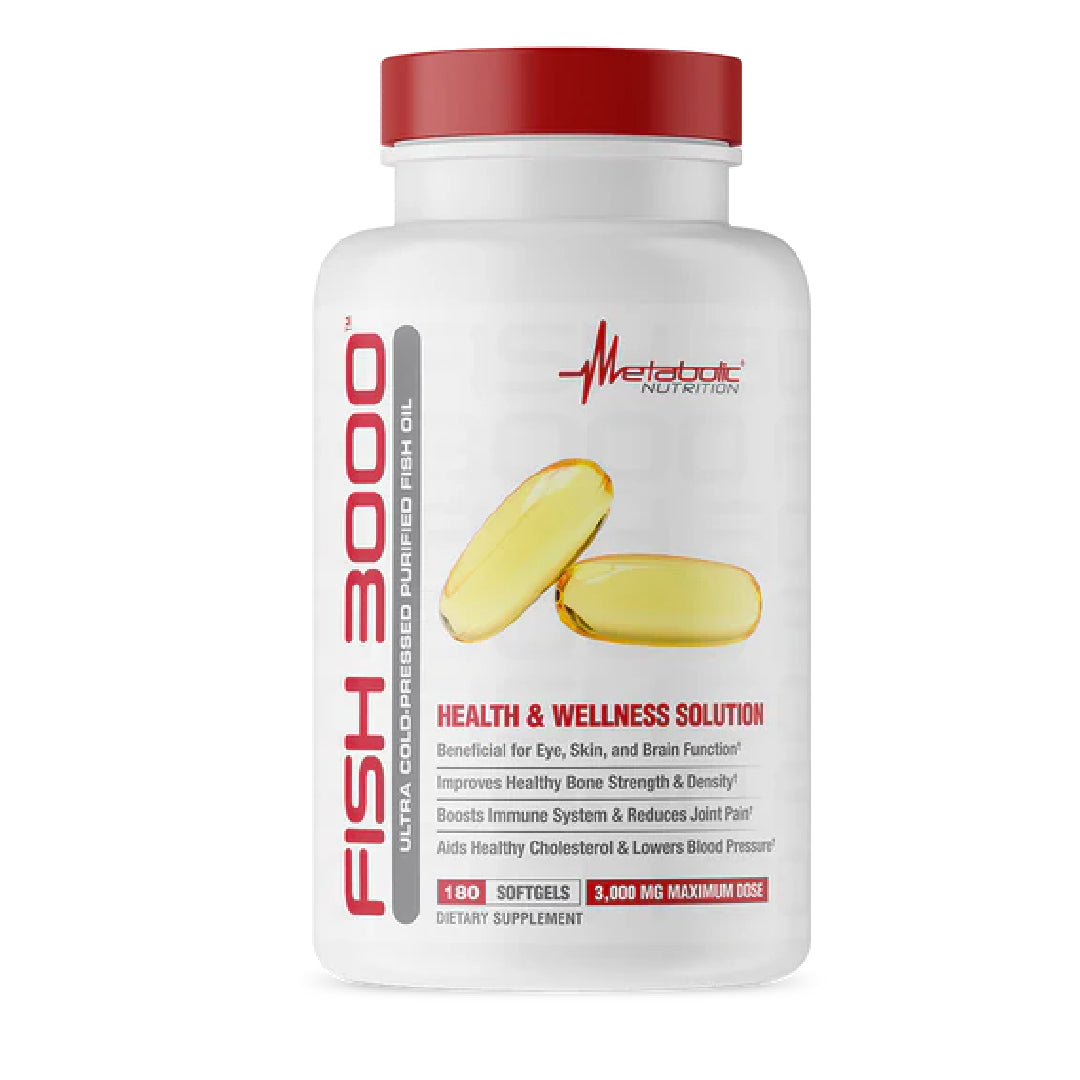 Fish 3000 180 cápsulas Metabolic Nutrition