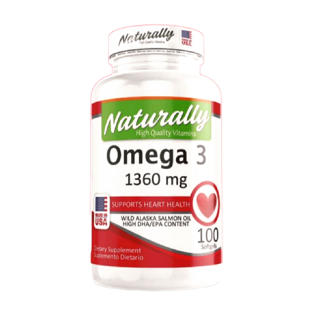 Omega 3 100 tabletas Naturally