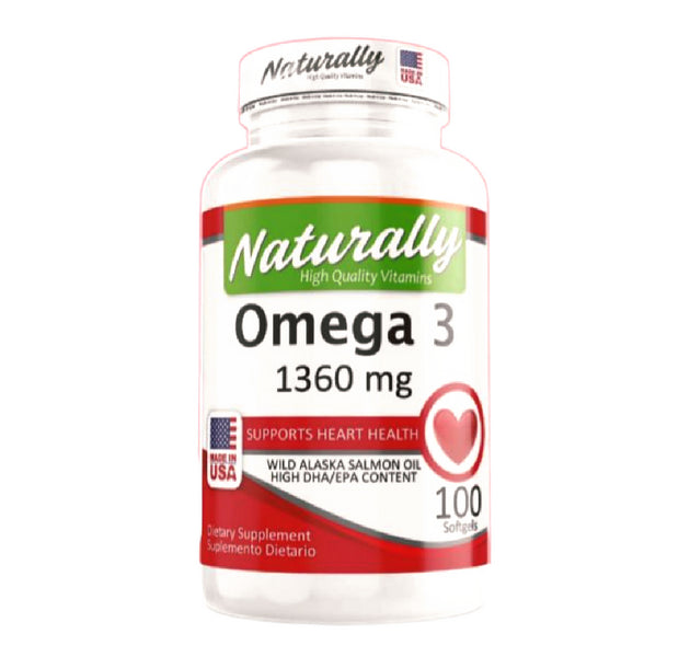 Omega 3 100 tabletas Naturally