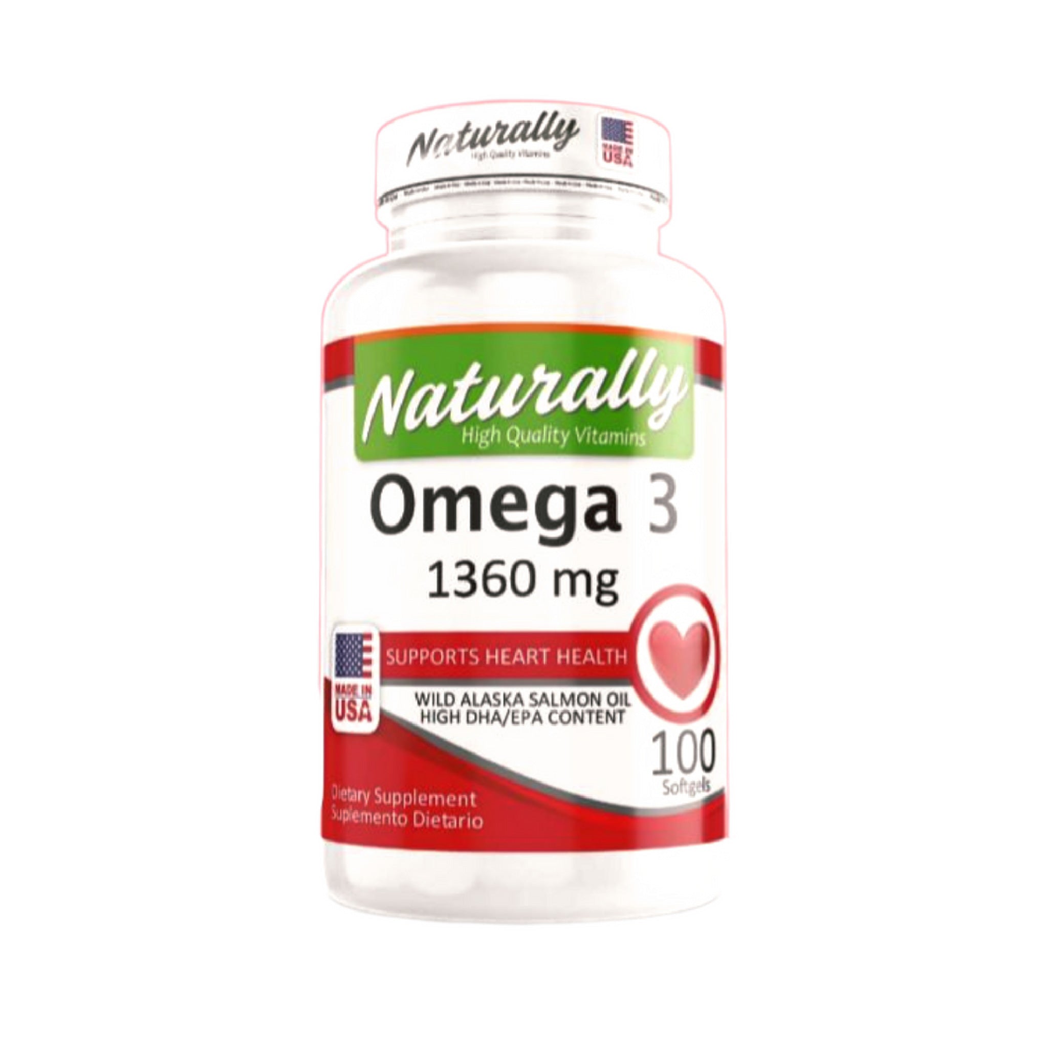 Omega 3 100 tabletas Naturally