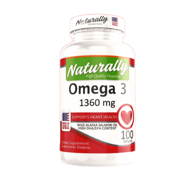 Omega 3 100 tabletas Naturally