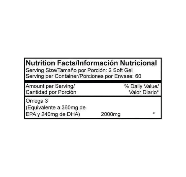 Omega 3 120 Capsulas Proscience