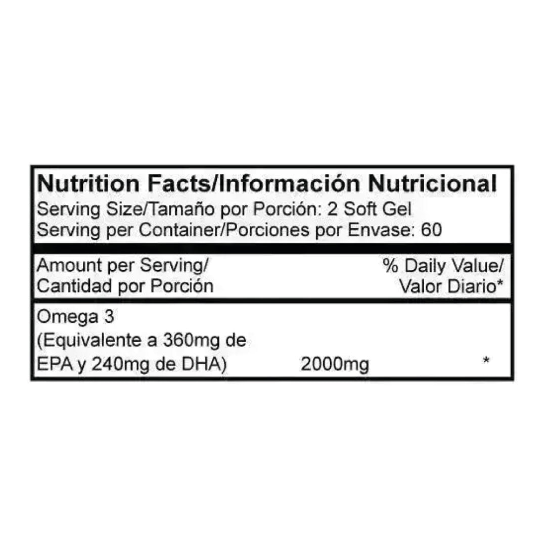 Omega 3 120 Capsulas Proscience