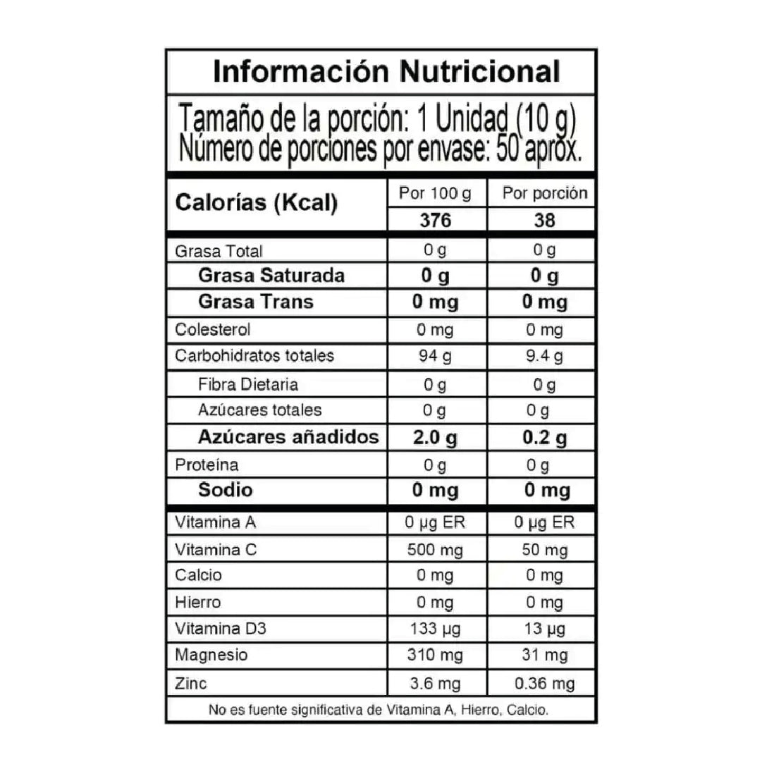 Vitamina C (One Deluxe) 500g - 50 servicios IMN