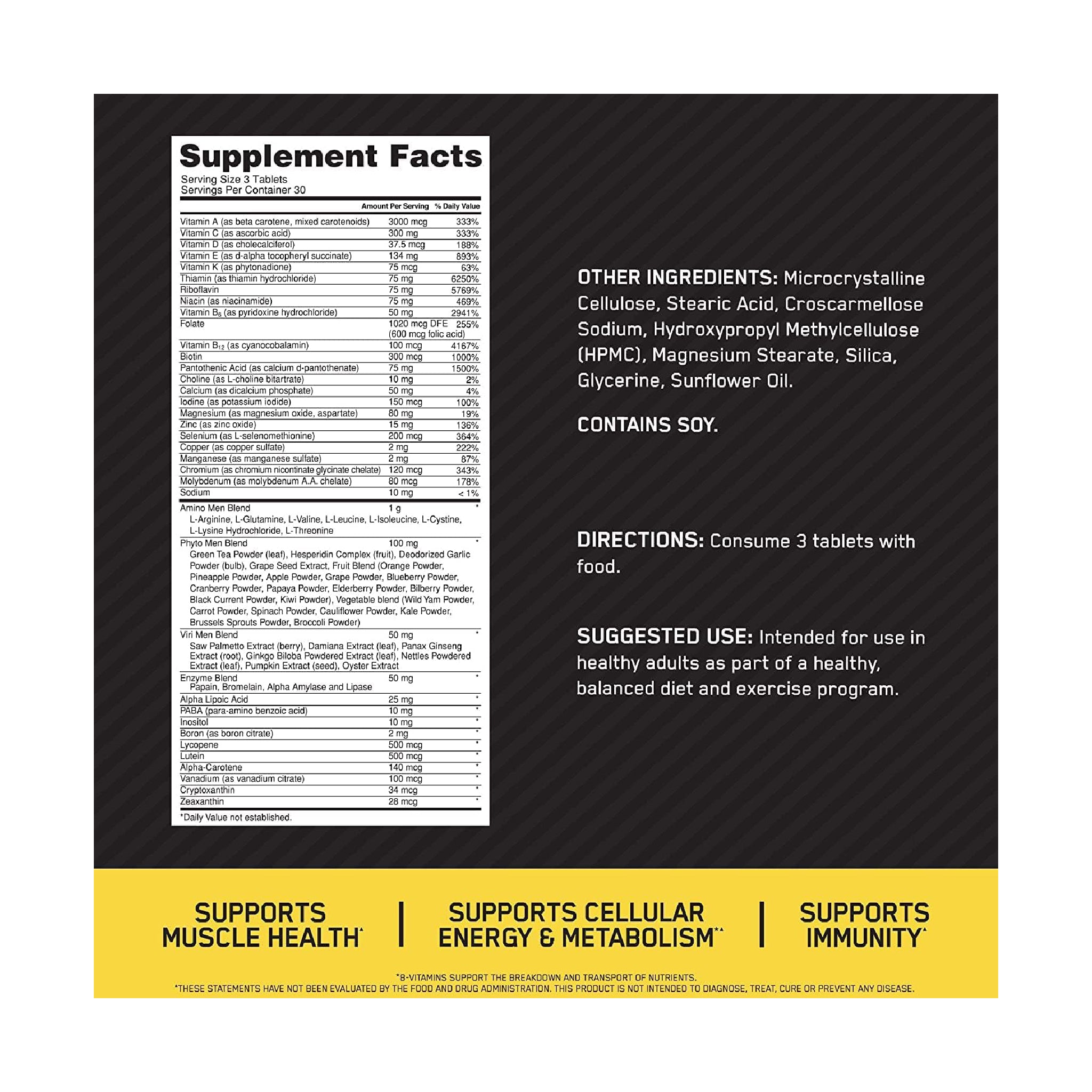 Opti-Men 90 capsulas Optimum Nutrition