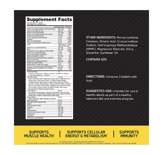 Opti-Men 90 capsulas Optimum Nutrition