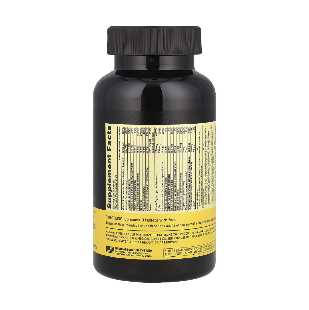 OPTI-MEN Multivitamínico - 150 Tabletas de Optimum Nutrition.