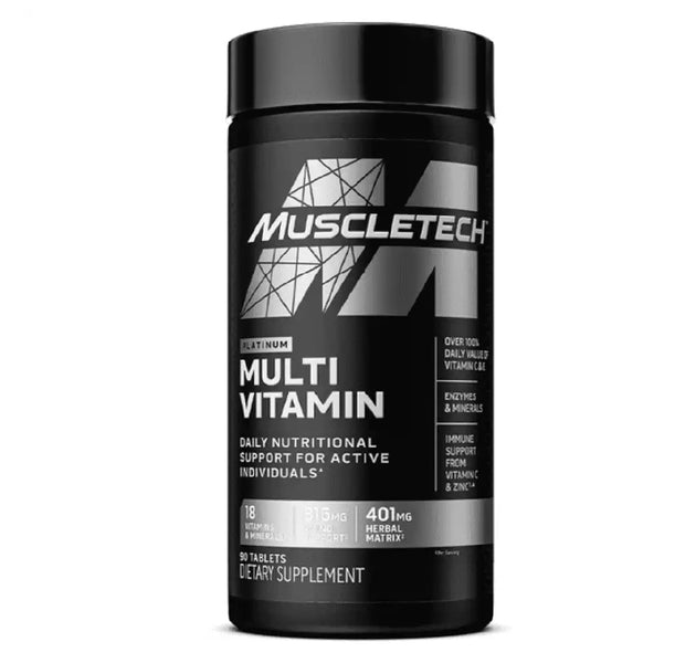 Platinum Multivitamínico 90 Capsulas Muscletech