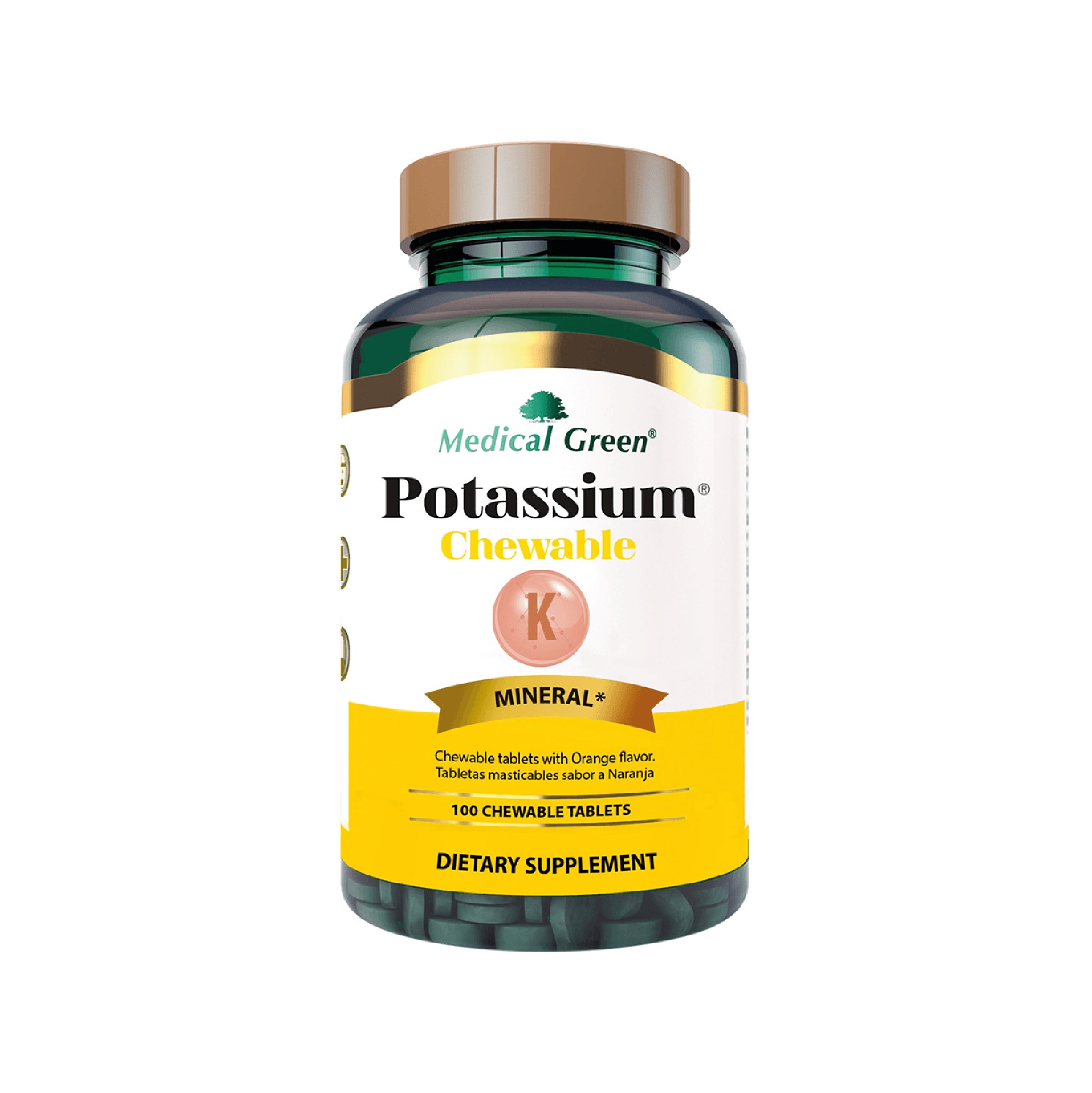 Potassium 100 Capsulas Medical Green