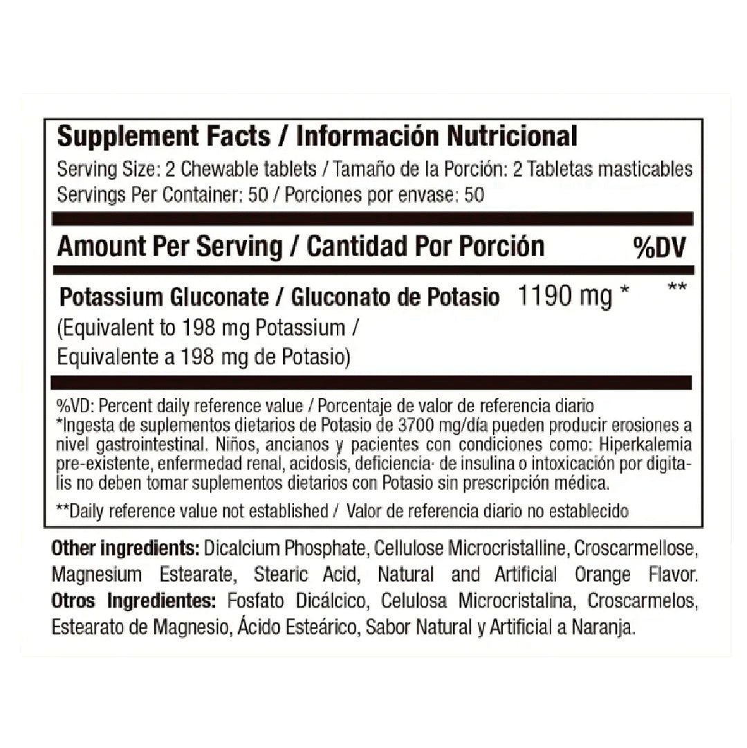 Potassium 100 Capsulas Medical Green