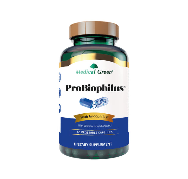 ProBiophilus 60 Capsulas Medical Green