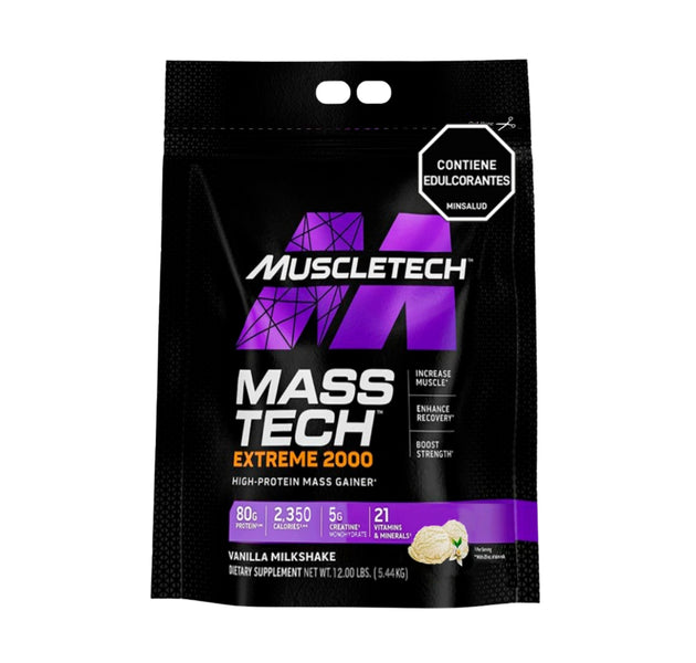 Proteína Mass Tech Extreme 2000 - 12 Libras Muscletech