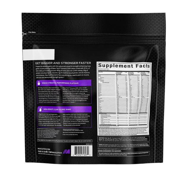 Proteína Mass Tech 6 Libras Muscletech