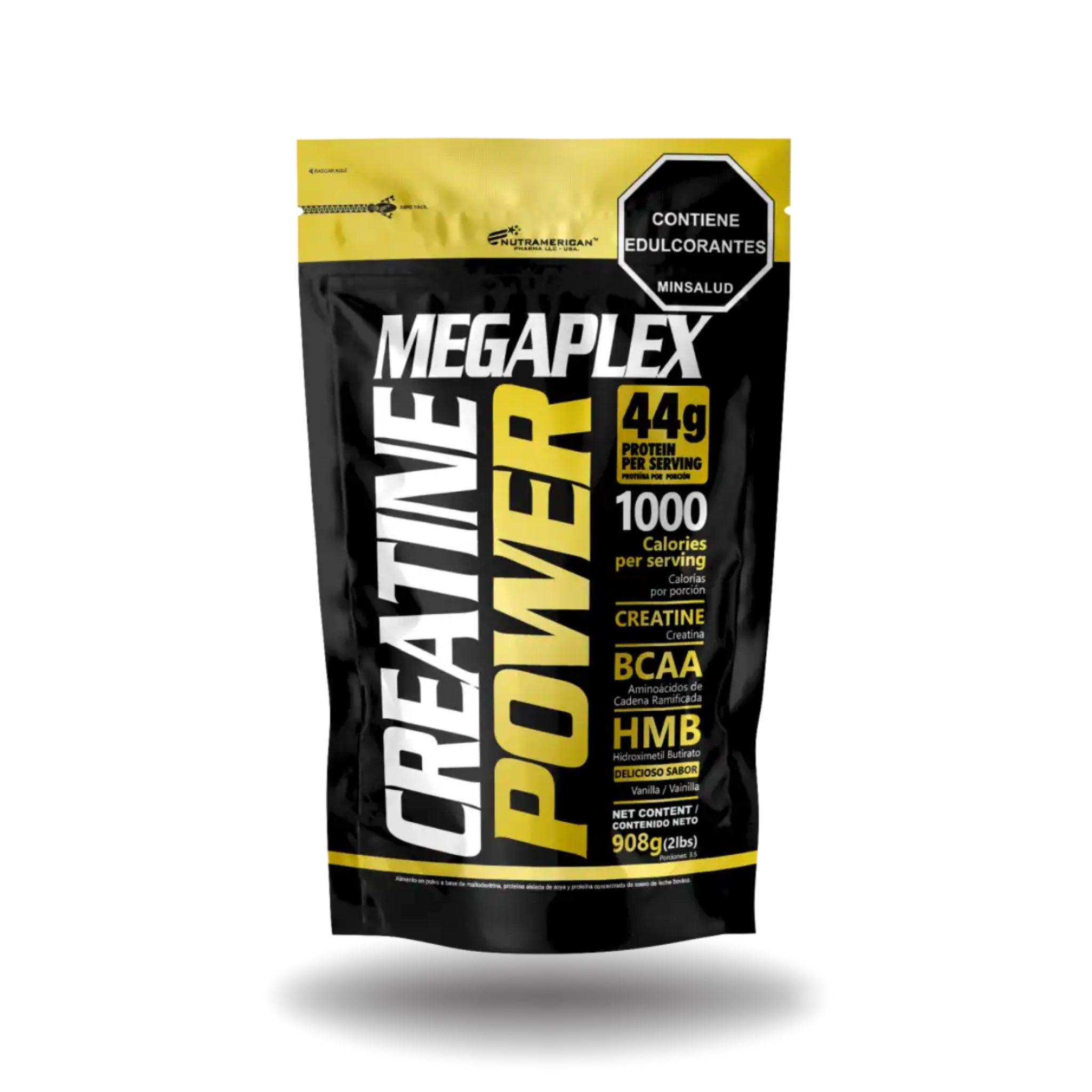 Proteína Megaplex Creatine Power 2 Libras Nutramerican Pharma