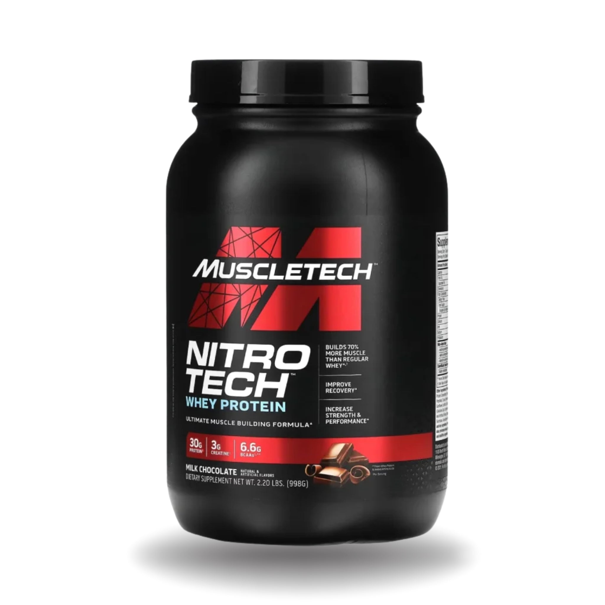 Proteína Nitro Tech Whey Protein 2 Libras Muscletech