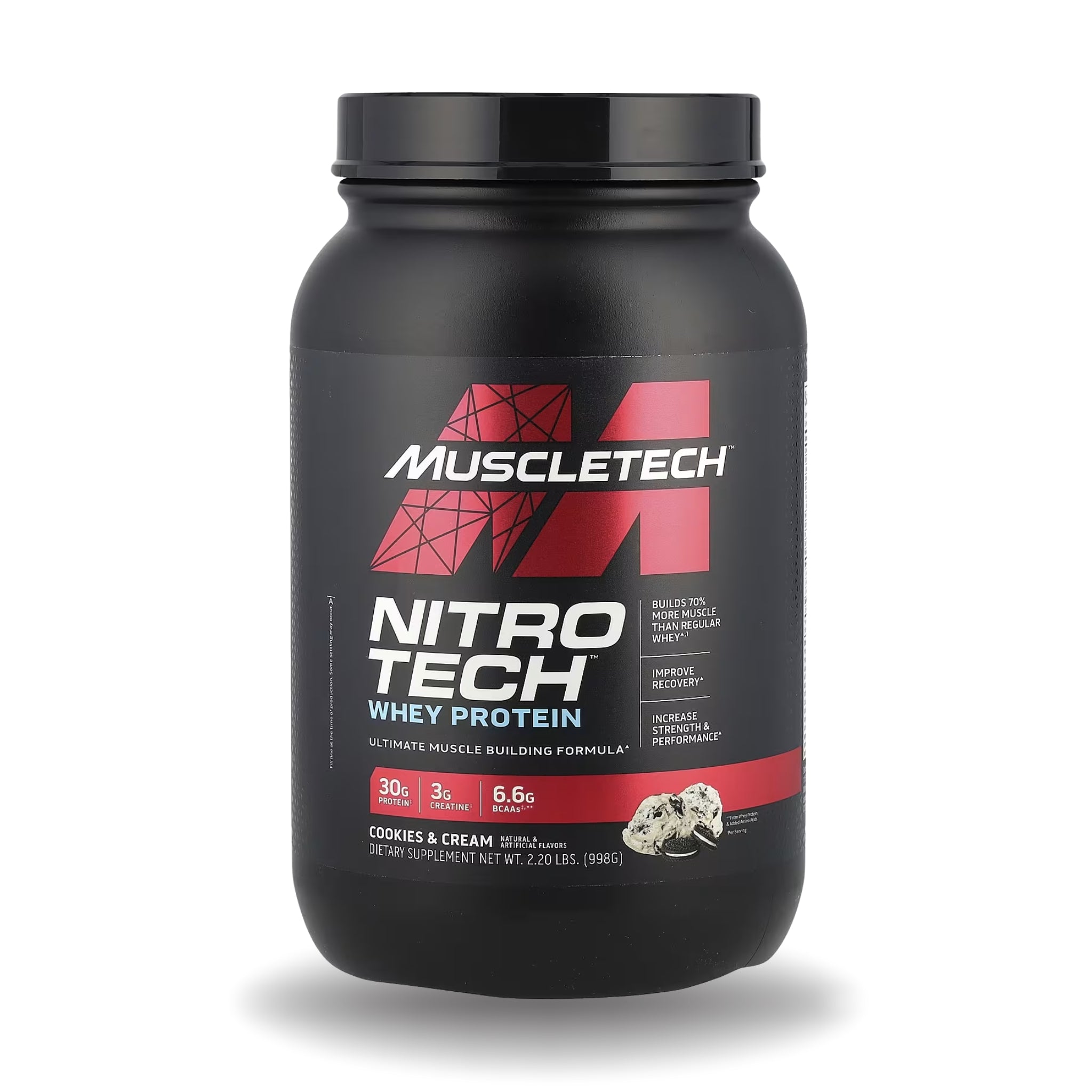 Proteína Nitro Tech Whey Protein 2 Libras Muscletech