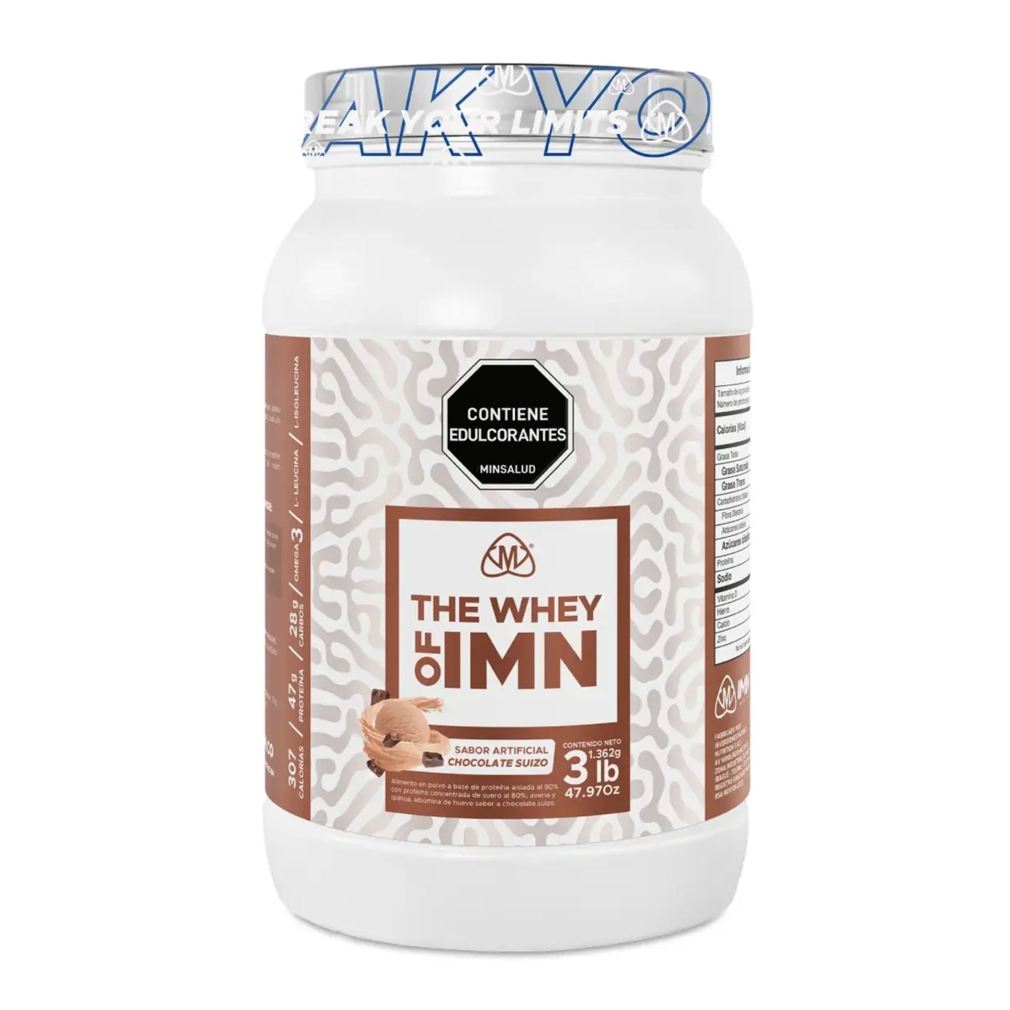 Proteína The Whey Of IMN 3 Libras IMN Nutrition
