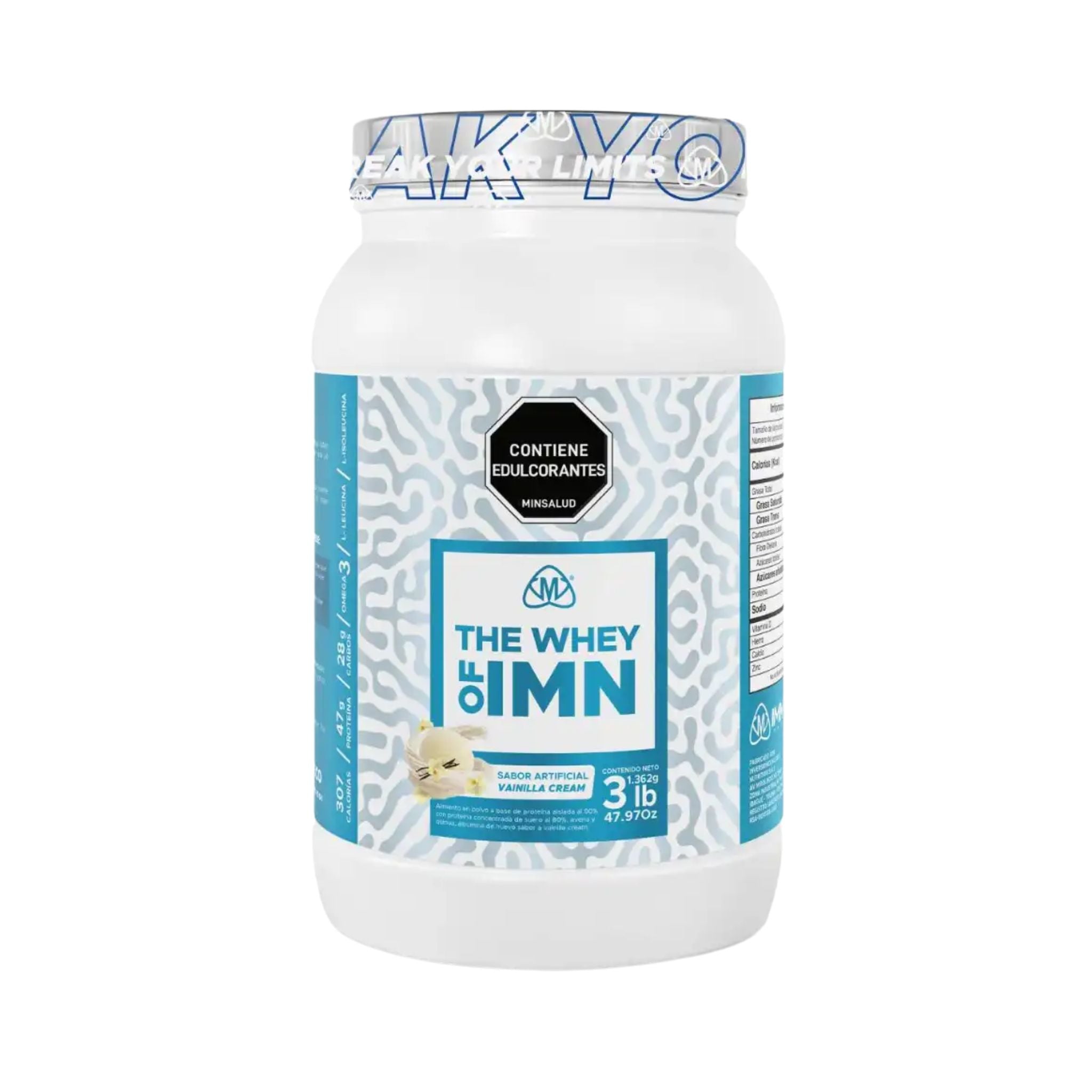 Proteína The Whey Of IMN 3 Libras IMN Nutrition