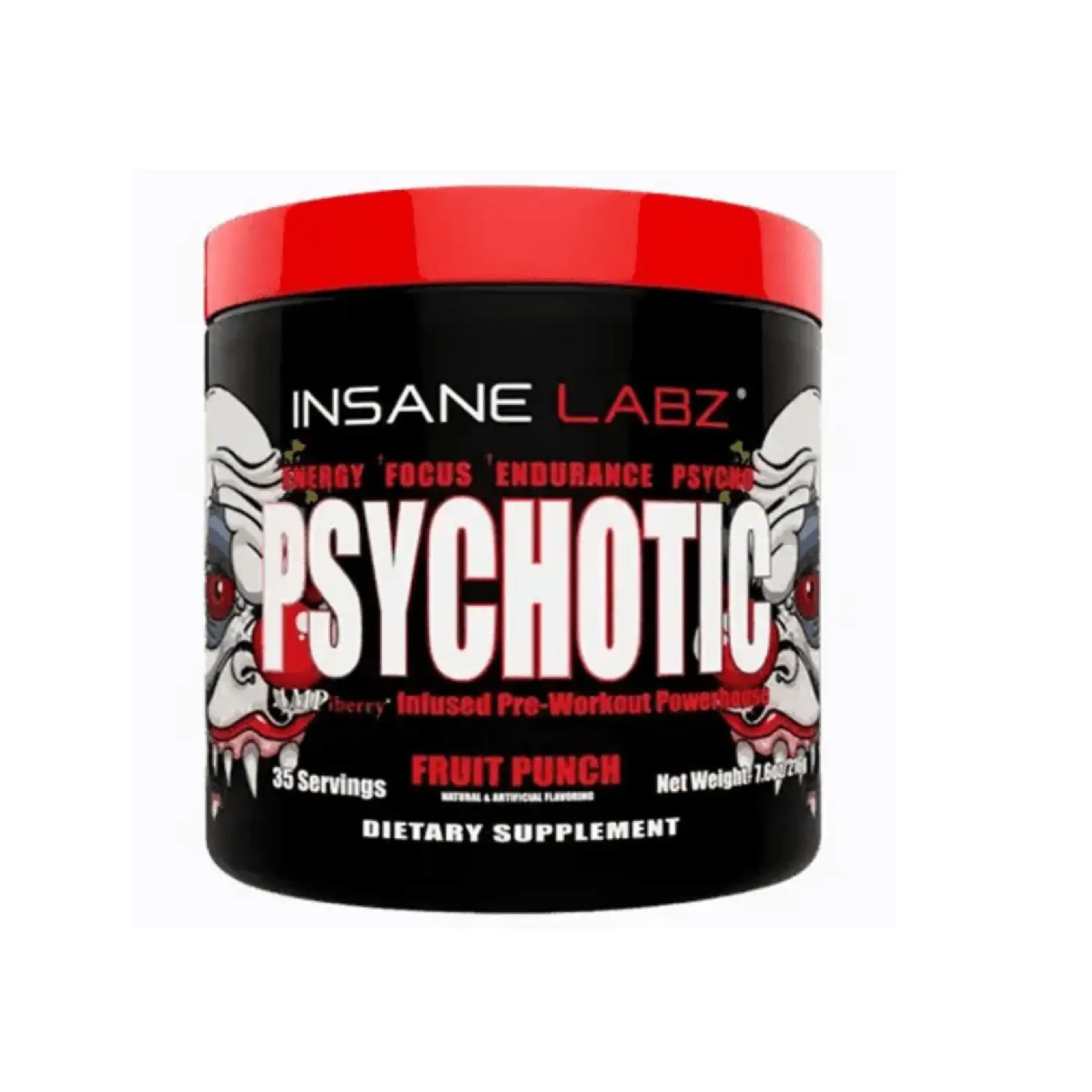 Pre-Entreno Psychotic 35 Servicios Insane Labz