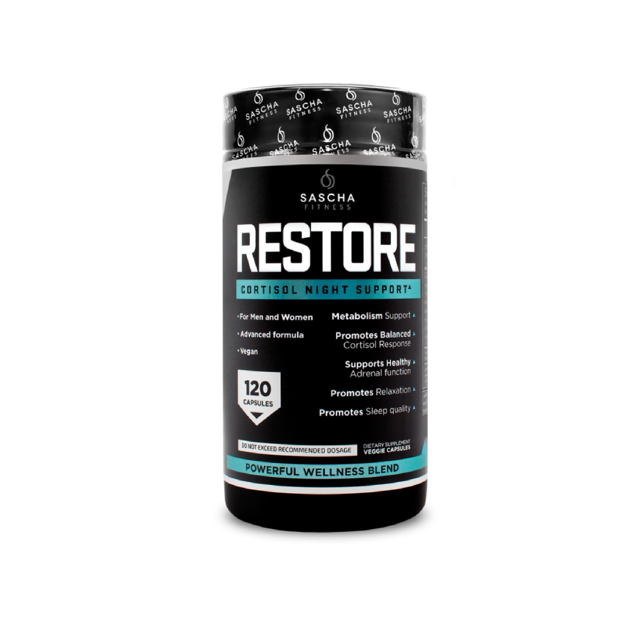 Restore 120 capsulas Sascha Fitness